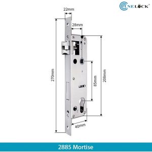 Ruột khóa 2885 (đơn điểm, đa điểm, móc)