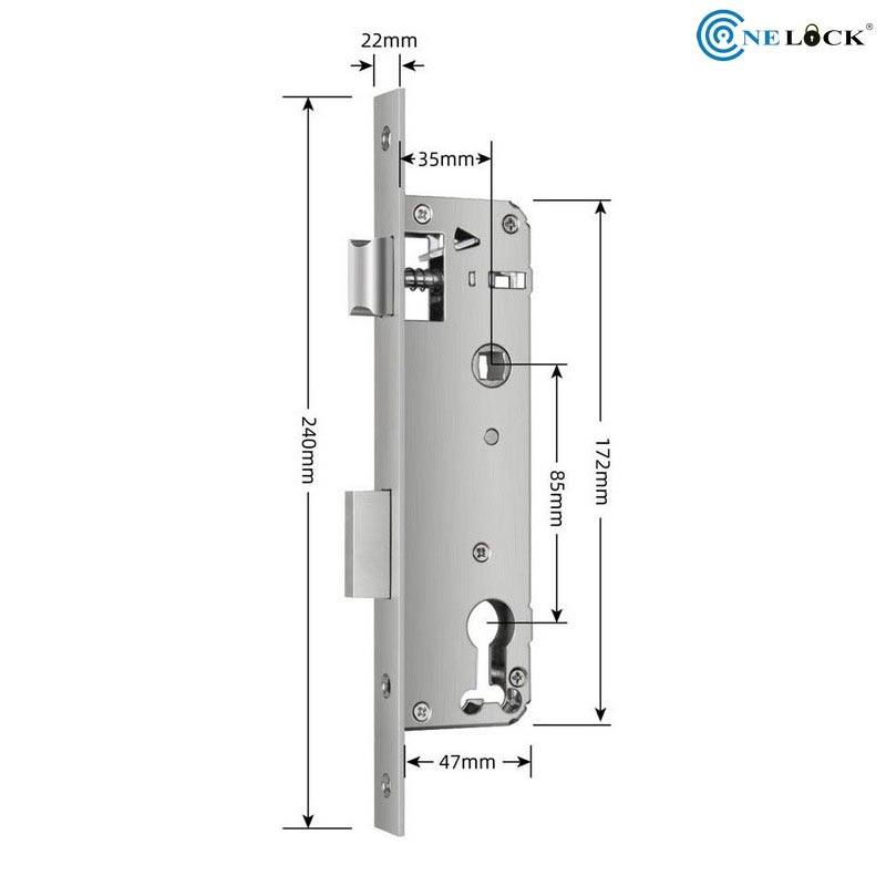 Ruột khóa 3585 (đơn điểm, đa điểm, móc)