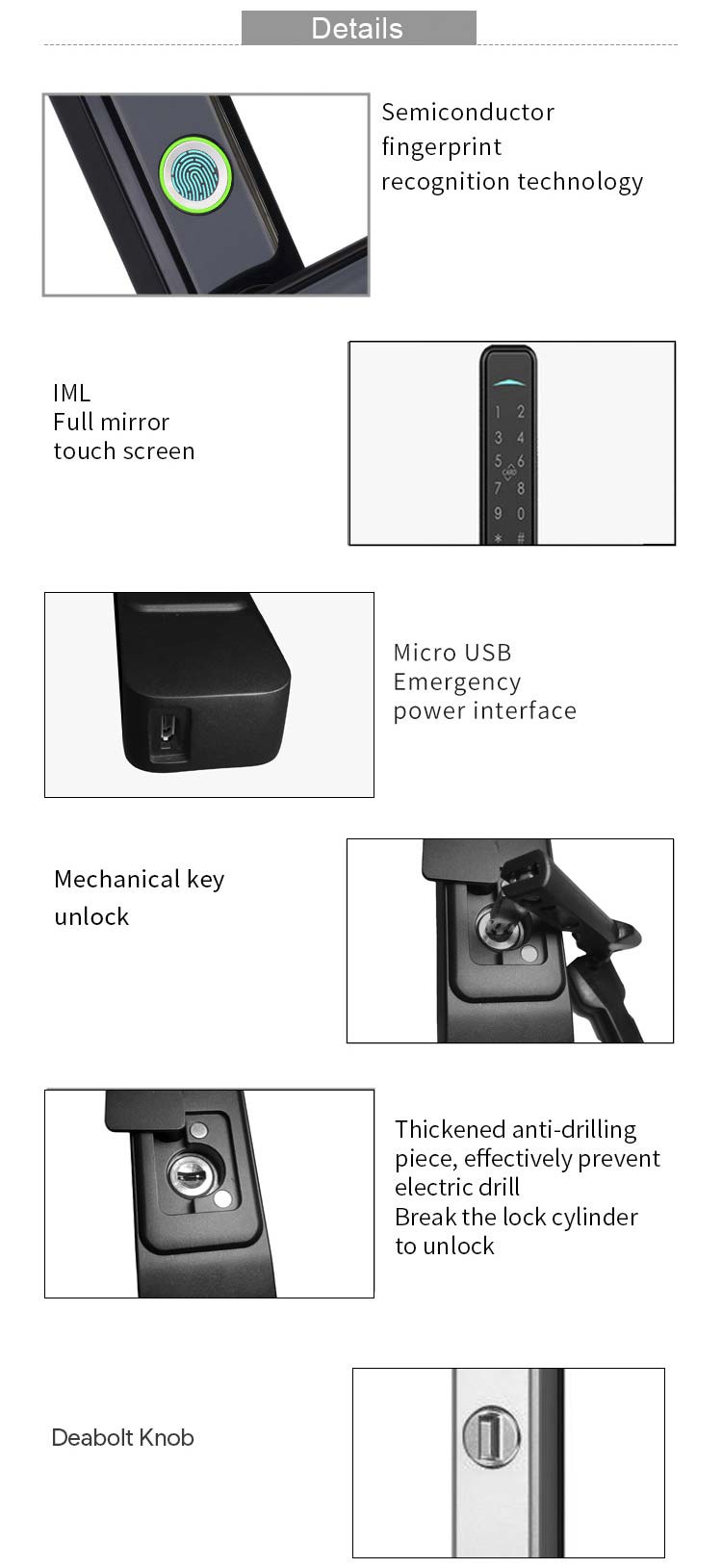 Khóa cửa thông minh OneLock XF005